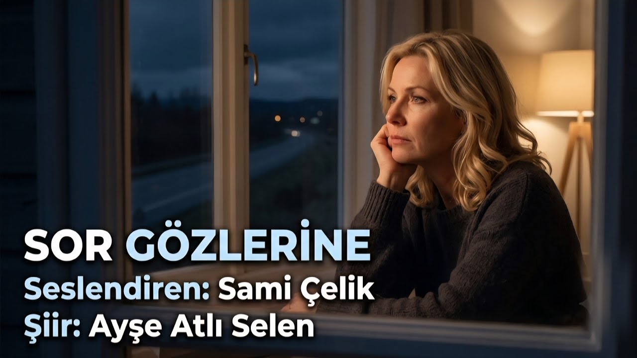 SOR GÖZLERİNE - Seslendiren: Sami Çelik - Şiir: Ayşe Atlı Selen - Müzik: Truvatv / Enes İlhan 
