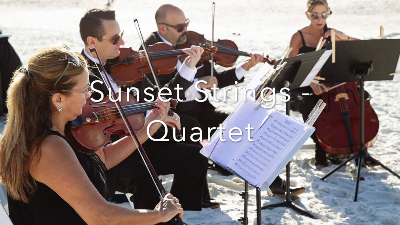Sunset Strings Quartet Just the Way You Are YouTube