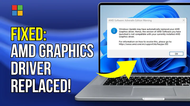 Fixed! Windows Update Replaced AMD Graphics Driver (Adrenalin Warning)