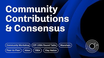 Essential Cardano360: Community Contributions & Consensus