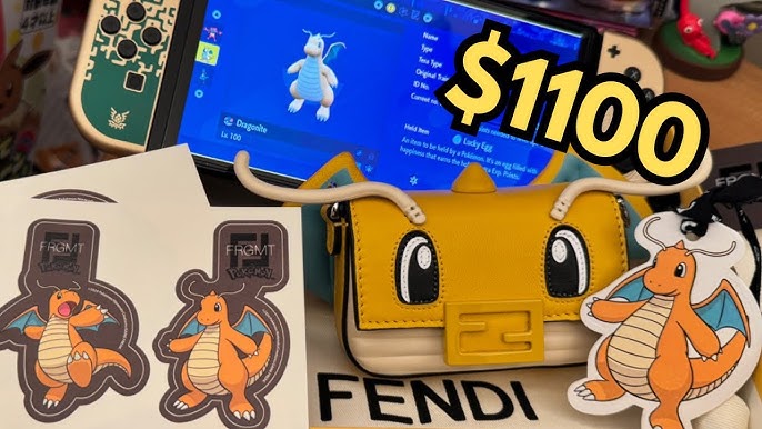 FENDI X POKEMON: deux sacs, deux ambiances