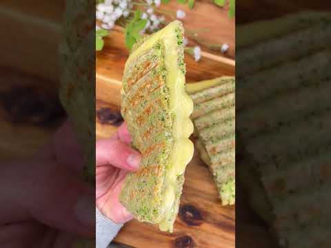 Croque fromage sans gluten ni farine ! bread recipe broccoli cheese sandwich vegetables