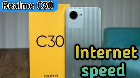 Show Network Speed In Realme C30, Internet Speed Show Kaise Karen In Realme C30,