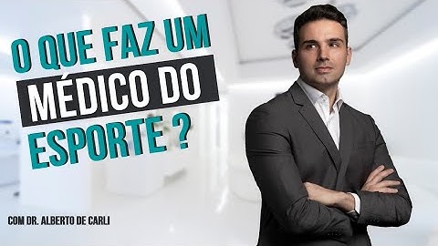 O que faz um Médico do Esporte?