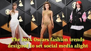 Are those Y-fronts|| The 2024 Oscars fashion trends designed to set social media alight||