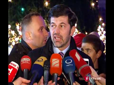 თბილისის მთავარი ნაძვის ხის საზეიმო განათება