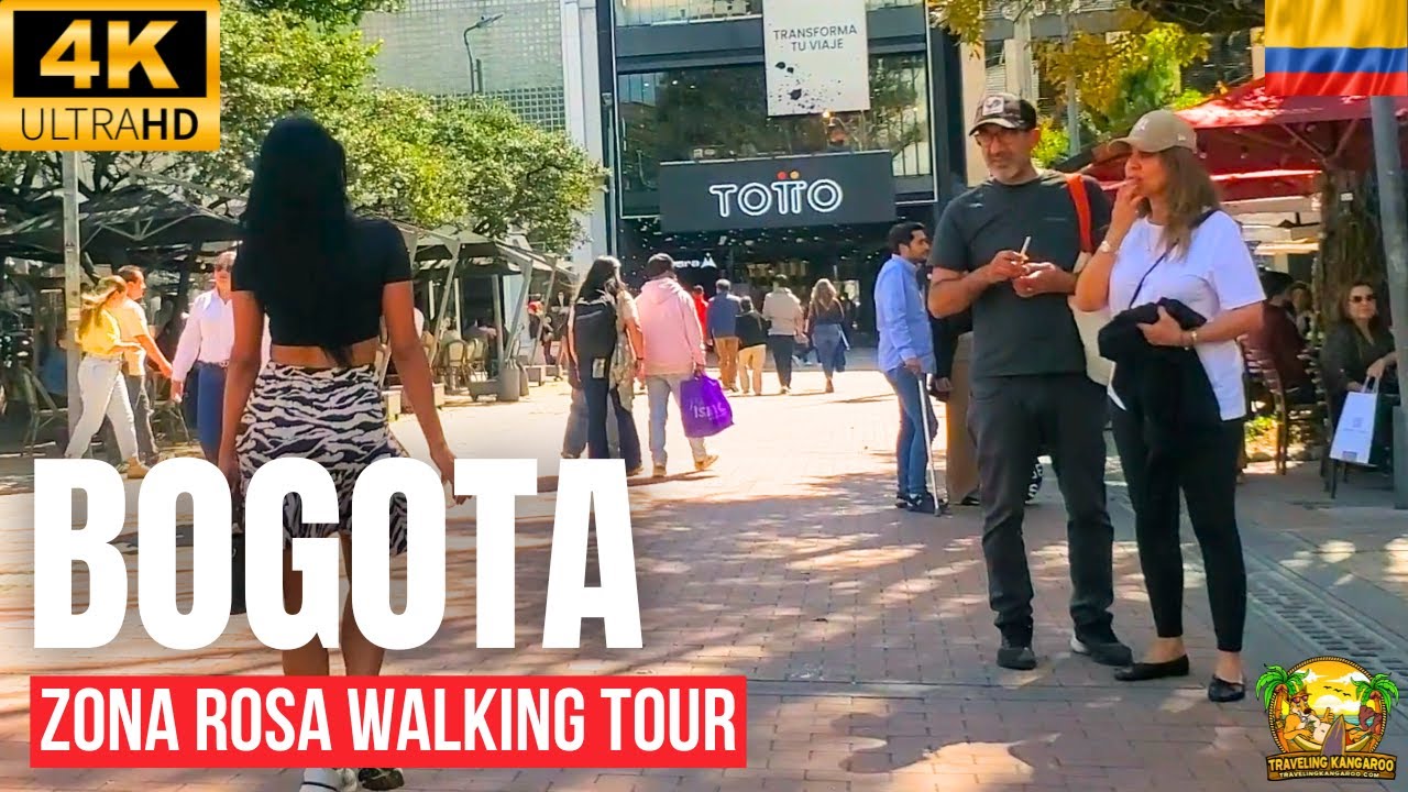 Zona Rosa Bogotá Colombia | 4K Walking Tour Through Colombia’s Trendiest District 🇨🇴
