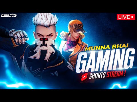 Free Fire Telugu Grandmaster Live Rank Push - Munna Bhai is Live #shortsfeed #shorts #shortslive