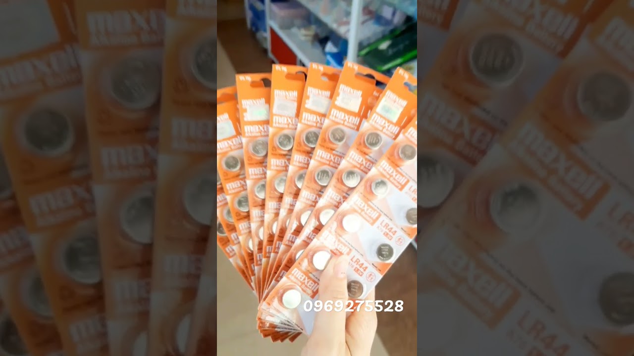 Pin Maxell LR44 1.5v Alkaline Battery dùng cho đồng hồ 