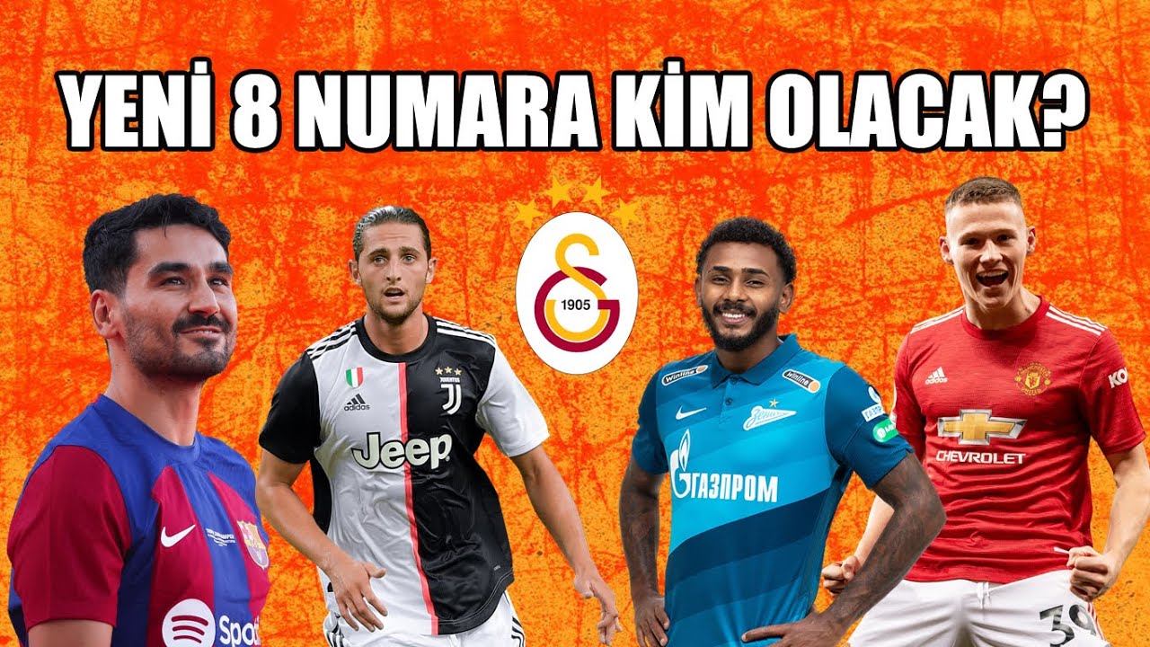 GALATASARAY'IN YENİ 8 NUMARASI KİM OLACAK? / WENDEL / MCTOMINAY / İLKAY / RABIOT