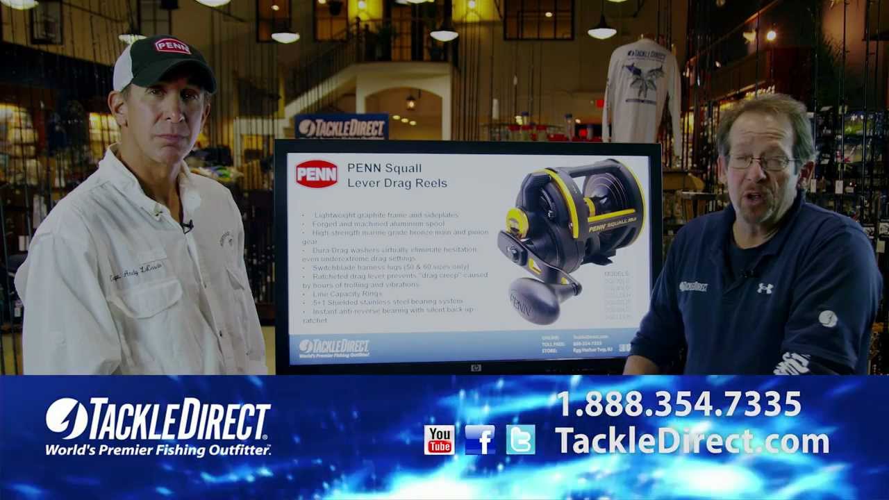Penn Squall Lever Drag Reels - TackleDirect