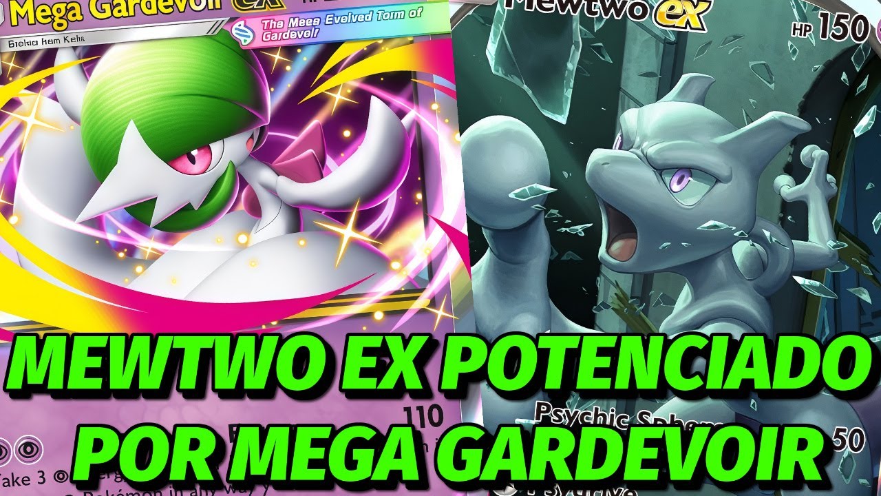 🔥NUEVO MAZO de MEGA GARDEVOIR EX y MEWTWO EX en POKEMON POCKET 