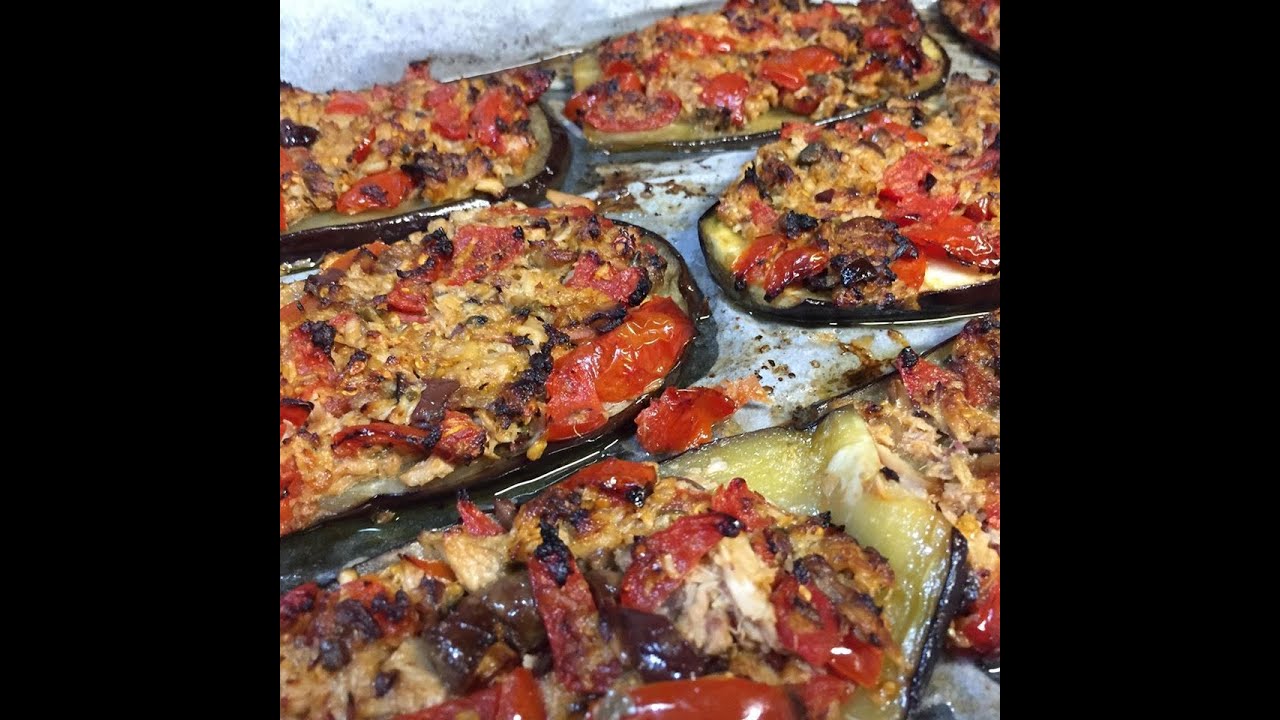 MELANZANE AL FORNO CON TONNO E POMODORINI YouTube