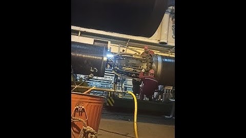 48in internal welding machine for Kemen Offshore Pipeline Project