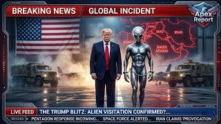 TRUMP IS DOING IT! Shocking AI “Alien &amp; Iran” Post Sparks Global Panic | Apex Report 