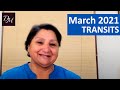 Transits For March 2021 - Invigorating Energy After Inconsistency Of Past Two Months