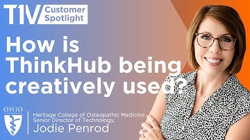 How Is ThinkHub Being Creatively Used? | T1V Customer Spotlight: Ohio University HCOM