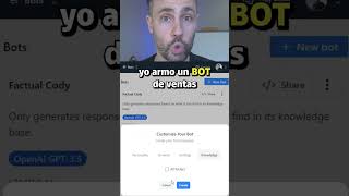 Ya tenés un Bot para tu negocio o trabajo? ?? #IA #AI  #InteligenciaArtificial #Bot #ChatGPT