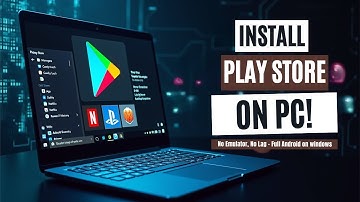 How to Install Google Play Store on Windows PC | Run Android Apps Easily (without Emulator)