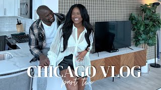 VLOG: Chicago Bday Turn Up | Surprise Wedding Ring Upgrade | White Sox Game