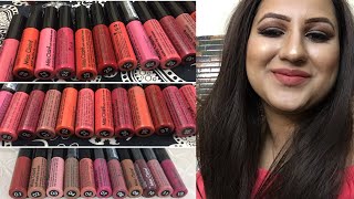 ALL SHADES 1-59 Miss Claire Lip Cream Lip Swatches/ Review in Hindi & English screenshot 1