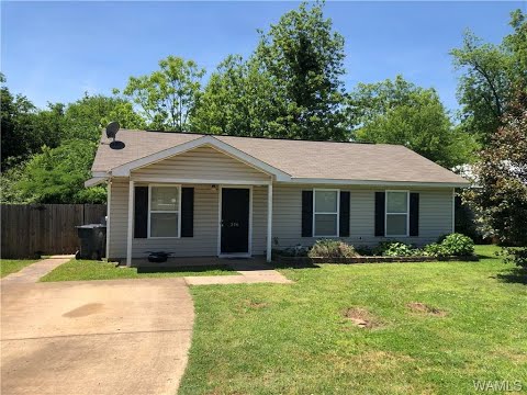 316 24th, Tuscaloosa, AL home video tour