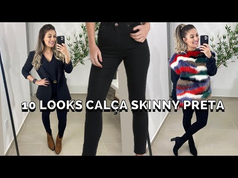 Vídeo: Como usar calça jeans preta: 8 etapas (com fotos)