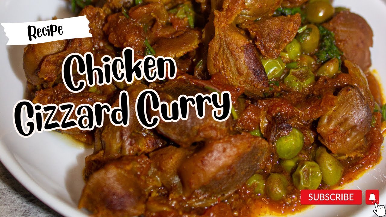 Chicken Gizzard Curry Recipe I Pangra Curry YouTube