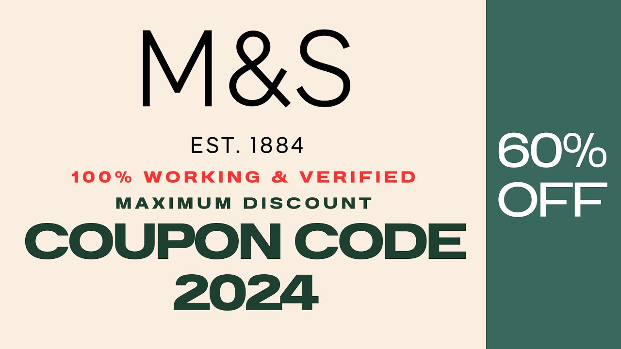Marks and Spencer Coupon Code💥Marks and Spencer Promo Code💥Marks and ...