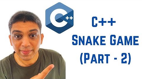 C++ Tutorial for Beginners - C++ Snake Game | C++ Snake Terminal Game (Part - 2)
