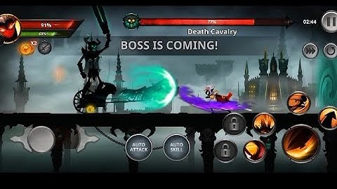 Stickman Legend  First Boss Fight  Android Gameplay Walkthrough