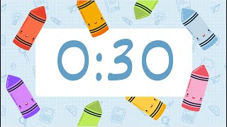 30 Second Crayon Timer 🖍️