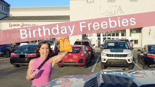 Birthday Freebies