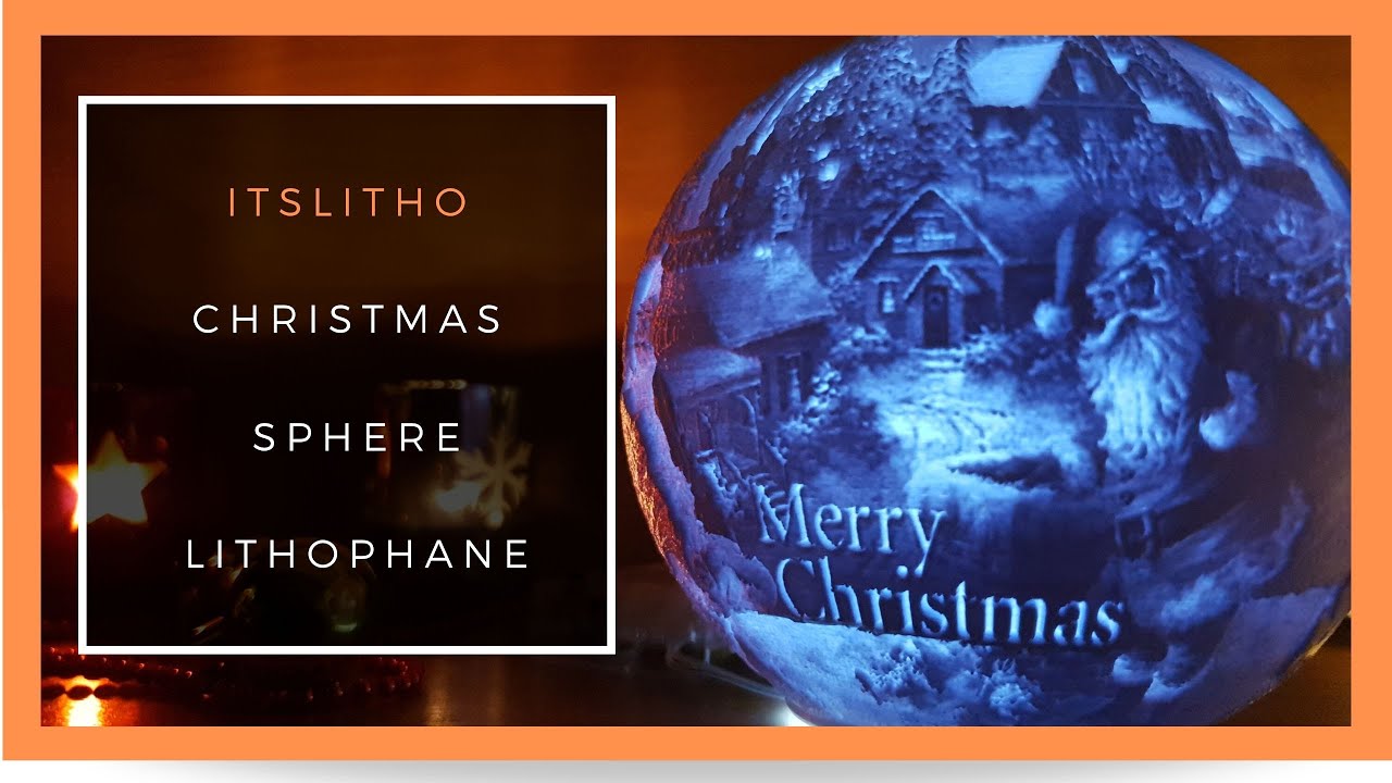 ItsLitho 3D Printed Christmas Decoration Christmas Sphere itslitho-3d-printed-christmas-decoration-christmas-sphere