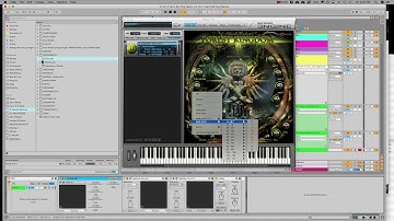 Midi map external vst synth Engine to midi controller - Forest Kingdom 2 to Ableton Push 2