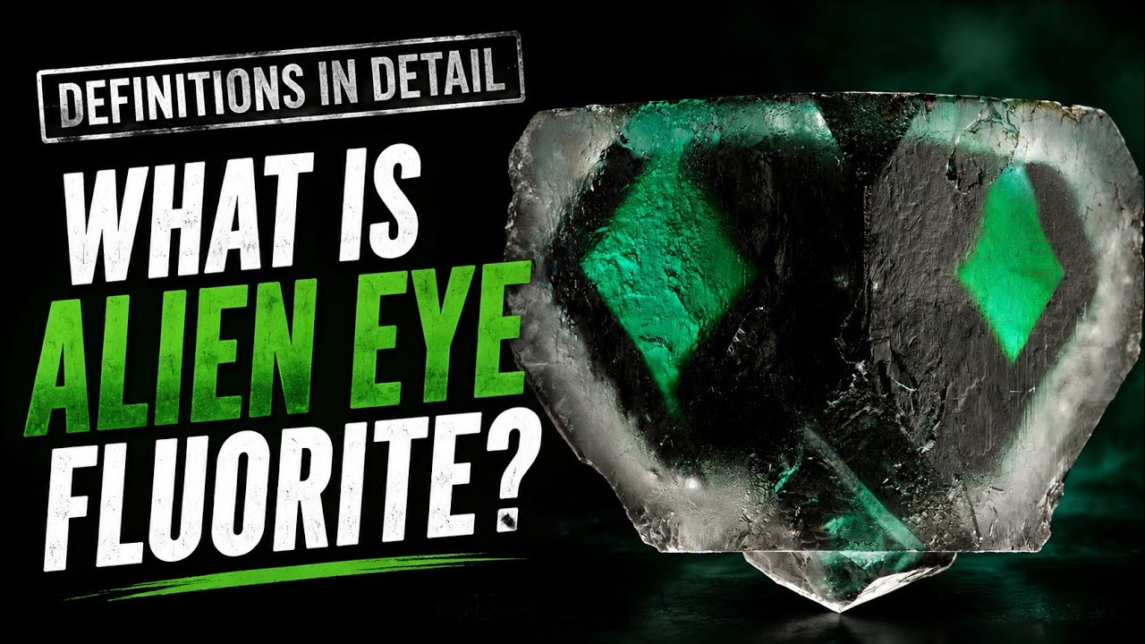 What is Alien Eye Fluorite 👽 - YouTube