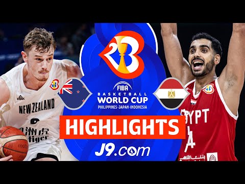 New Zealand 🇳🇿 vs Egypt 🇪🇬 | J9 Highlights | FIBA Basketball World Cup 2023