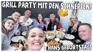 GRILL PARTY mit DER SCHNEPFEN CREW!🤤 + HANS hat GEBURTSTAG!🥳 | kobexmone