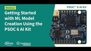 Getting Started with ML Model Creation Using the PSOC 6 AI Kit