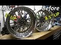 How to relip 3 piece wheels  nikitas work rezax iis