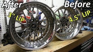 How to Relip 3 Piece Wheels - Nikita's Work Rezax II's