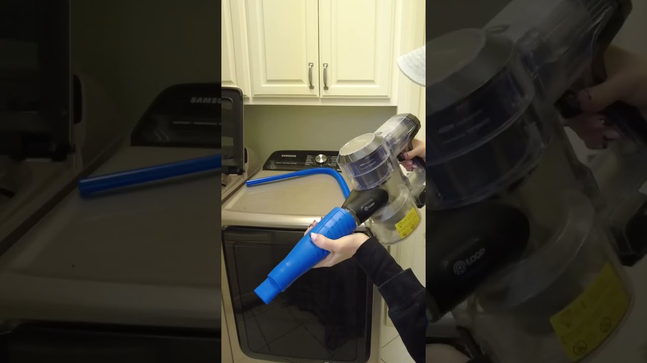 Spring Cleaning Hack Dryer Vent Vacuum Attachment 