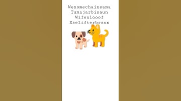 Thumbnail of Wenomechainsama Tumajarbisaun Wifenlooof Eselifterbraun
