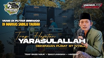 DJ TRAP SHOLAWAT SYIIR TANPO WATON YANG DIPUTAR MAS MEMED BREWOG AUDIO DI SABILU TAUBAH