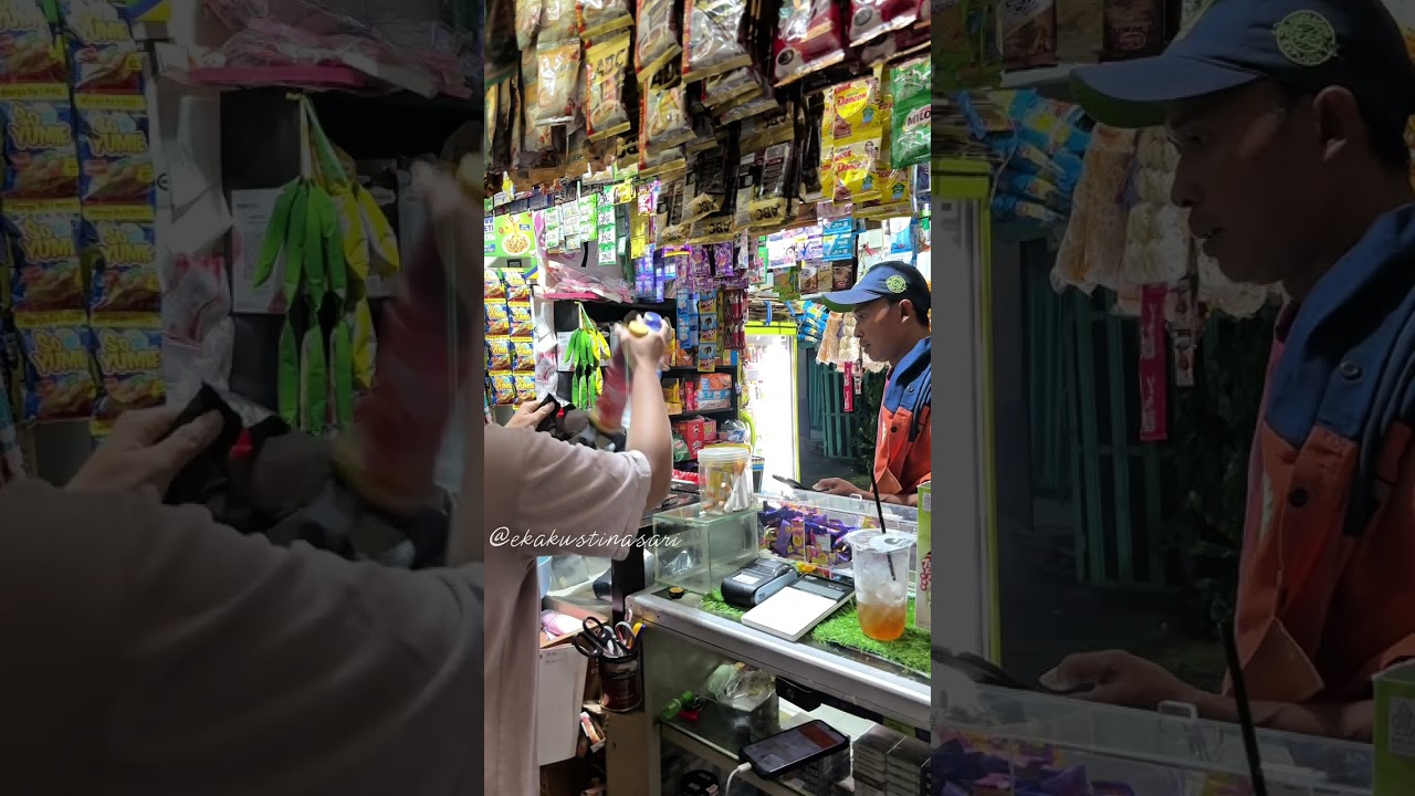 Biasa nya di warung kalian kalo lagi ga ada receh,belanjaan nya di bawa dulu atau malah ga jadi 