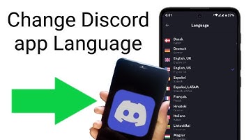 How to change the Discord app language on Android