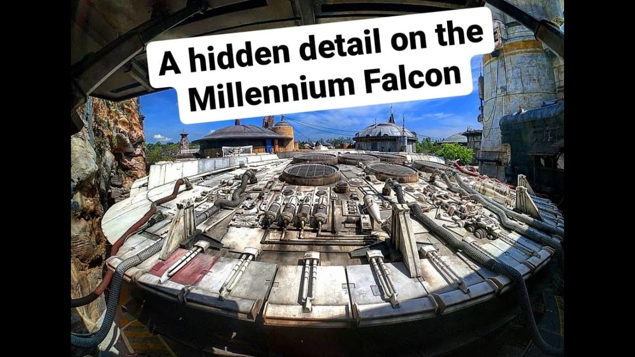 A Hidden Detail on the Millennium Falcon (Disney Details Episode