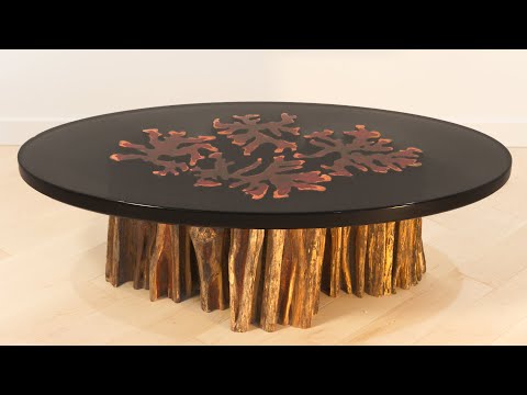 Table made from Mystery "Swamp" Wood