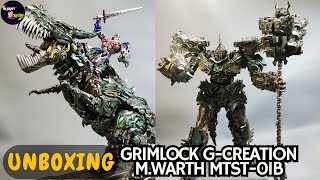OMG..KEREN!! Gcreation Warth Grimlock MTST01b M.Wrath Legendary Warrior