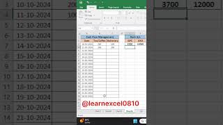 Cash Flow Management in Excel #excelforjob #excelhacks #exceltricks @LearnExcel0810 screenshot 4